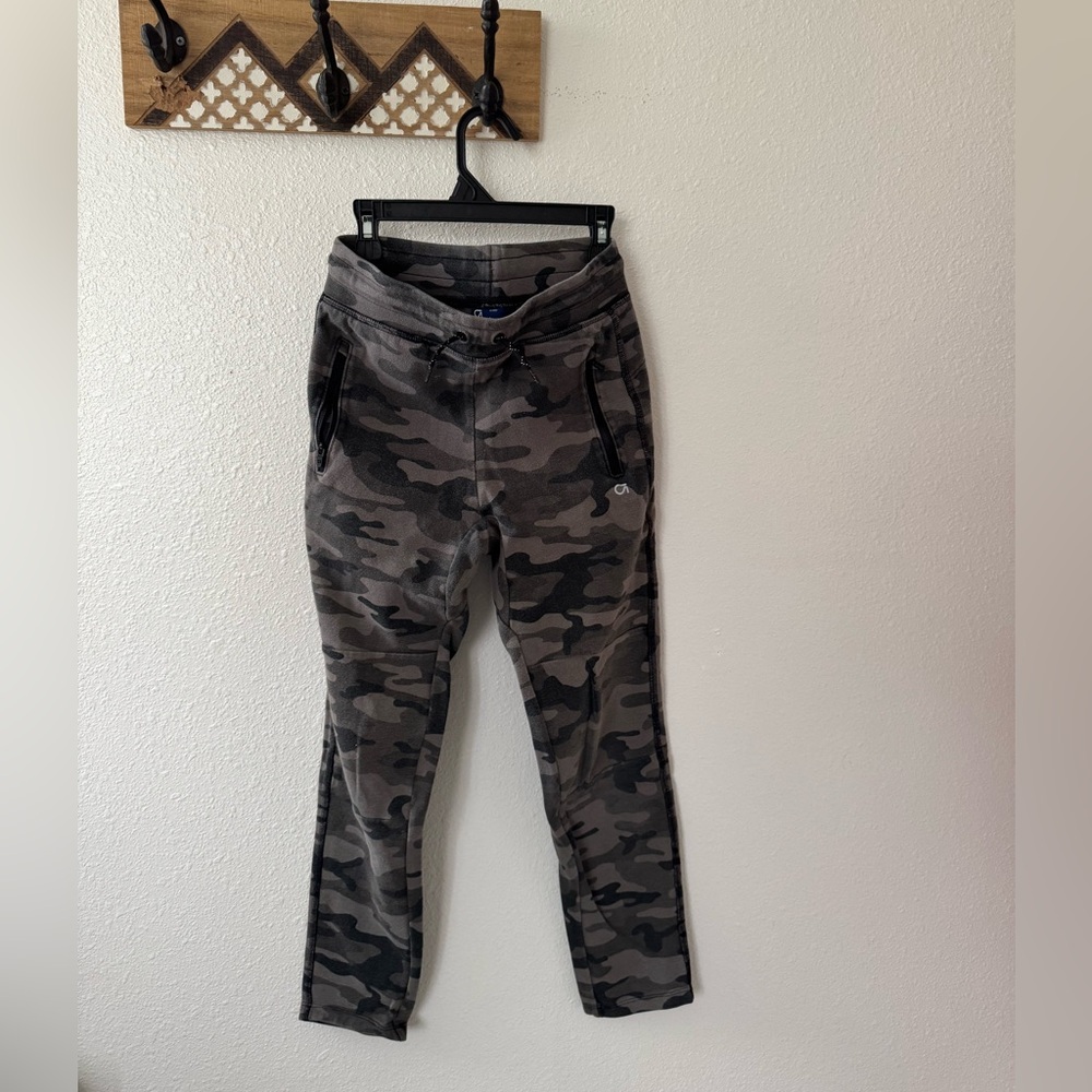 GAP Camo Sweatpants for Kids - Gray and Black
